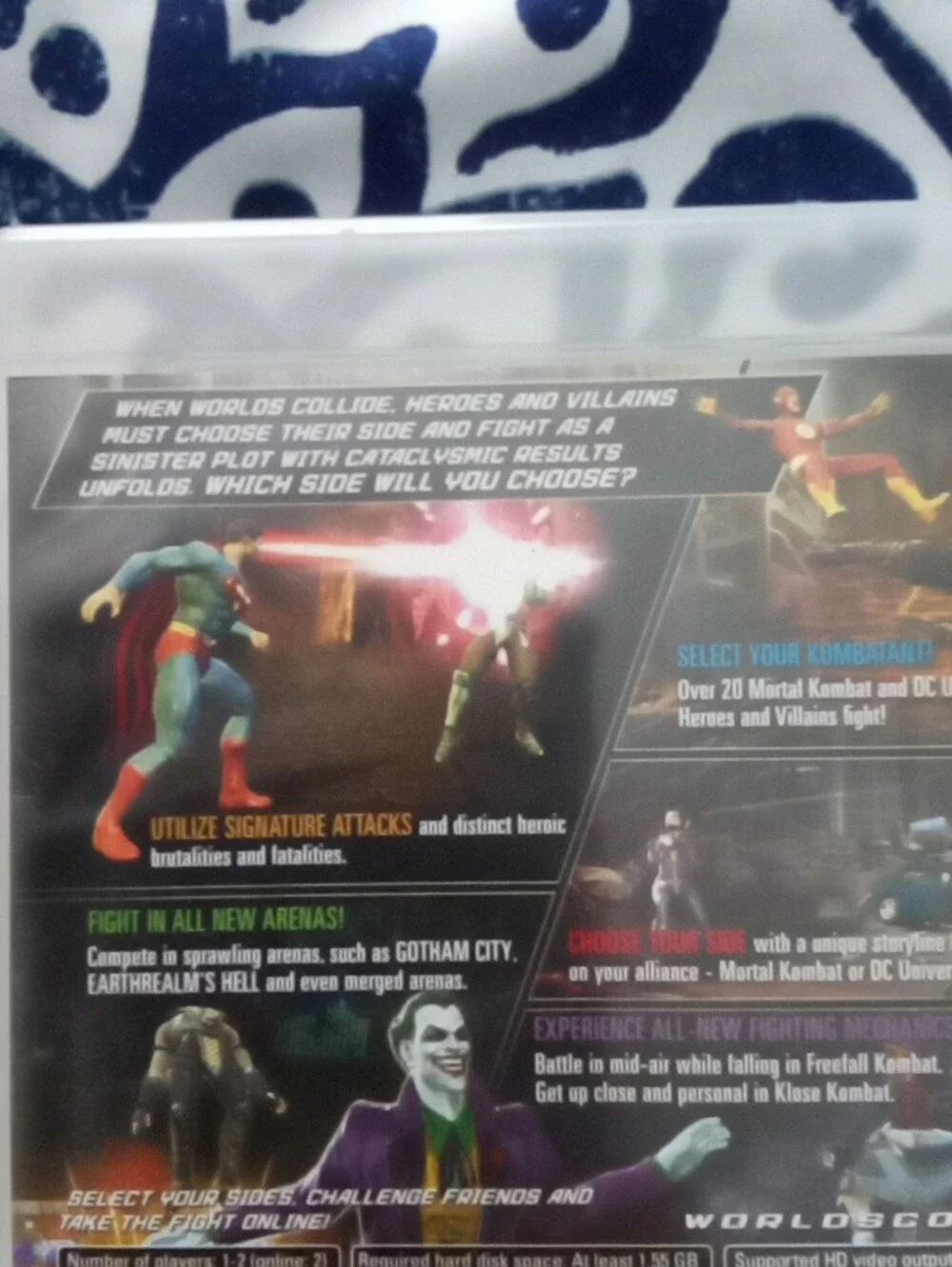 Mortal Kombat vs. DC Universe (Sony) - Black